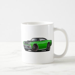 1969 Super Bee Green-Black Top Stock Wheels Coffee Mug