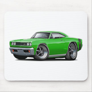 1969 Super Bee Green Car Mouse Mat