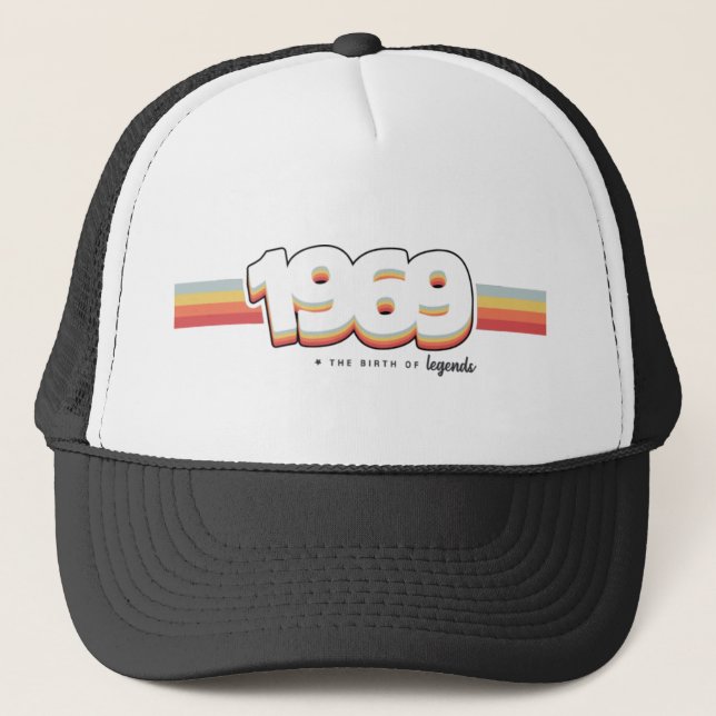 1969 The birth of legends Trucker Hat (Front)