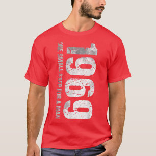 1969 Year Moon Landing Moon Vintage T-Shirt