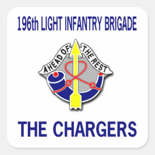 196th LIGHT INFANTRY BRIGADE Square Sticker