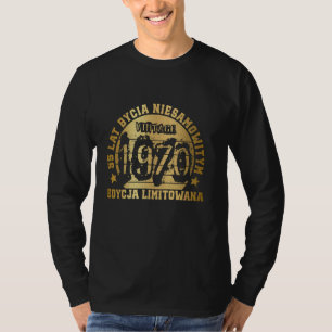 1970 55 Lat Bycia Niesamowitym 55 Urodzinowa Koszu T-Shirt