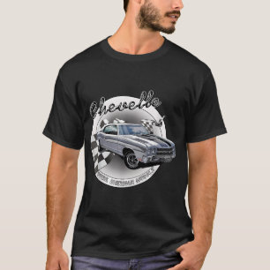 1970 70 Chevelle Ss Cortez Silver Trending Chevys T-Shirt