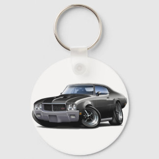 1970-72 Buick GS Black Car Key Ring
