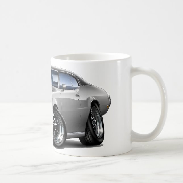 1970-72 Buick GS Grey Black Top Car Coffee Mug (Right)