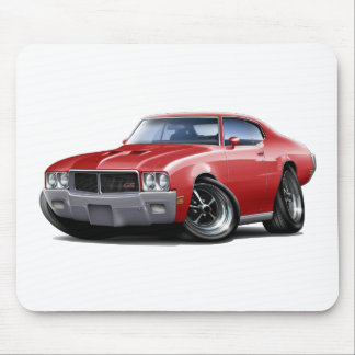 1970-72 Buick GS Red Car Mouse Mat