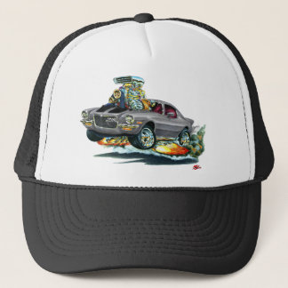 1970-72 Camaro Grey-Black Car Trucker Hat