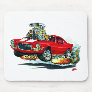 1970-72 Camaro Red-White Car Mouse Mat