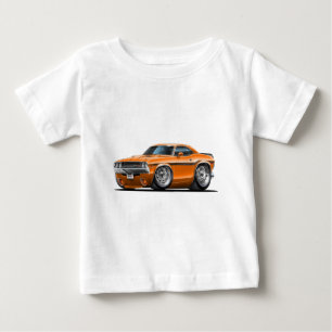 1970-72 Challenger Orange Car Baby T-Shirt