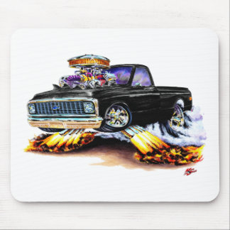 1970-72 Chevy C10 Black Longbed Mouse Mat