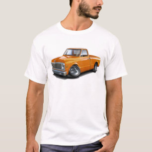 1970-72 Chevy C10 Orange Truck T-Shirt