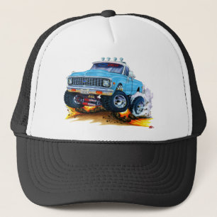 1970-72 Chevy CK1500 Lt BlueTruck Trucker Hat
