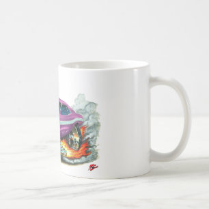 1970-72 Dodge Challenger Purple Car Coffee Mug