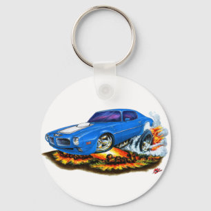 1970-72 Trans Am Blue Car Key Ring