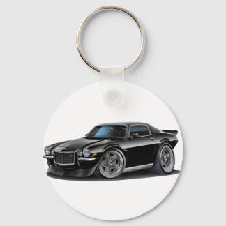 1970-73 Camaro Black Car Key Ring