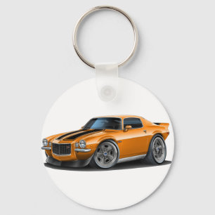 1970-73 Camaro Orn/Blk Car Key Ring