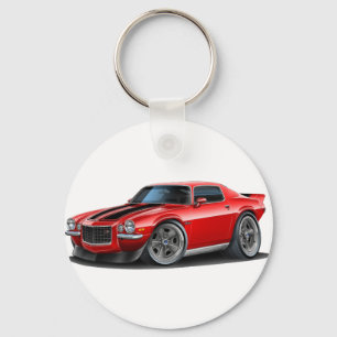 1970-73 Camaro Red/Blk Key Ring