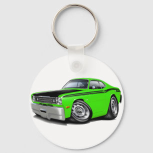 1970-74 Duster 340 Lime Car Key Ring