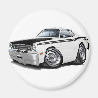 1970-74 Duster 340 White Car