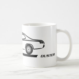 1970-74 Duster Black Car Coffee Mug
