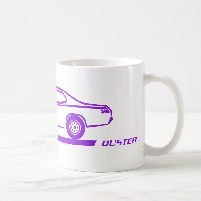 1970-74 Duster Purple Car Coffee Mug (Right)