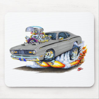 1970-74 Plymouth Duster Grey Car Mouse Mat