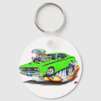1970-74 Plymouth Duster Lime Car Key Ring