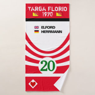 1970 ACE OF HEARTS Bath Towel