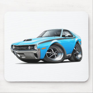 1970 AMX Big Bad Blue-Black Car Mouse Mat