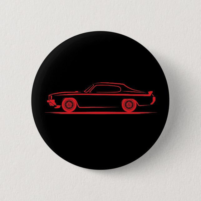 1970 Buick GSX 455 Stage 6 Cm Round Badge (Front)