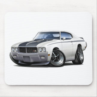 1970 Buick GSX White Car Mouse Mat