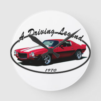 1970_CAMARO ROUND CLOCK