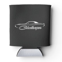 1970 Challenger Black Ghost Silhouette