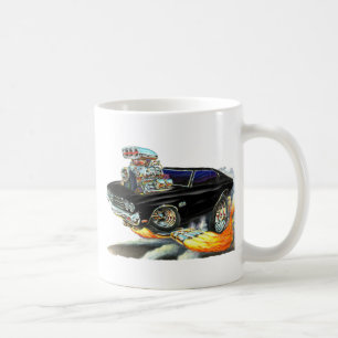 1970 Chevelle Black Car Coffee Mug