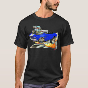 1970 Chevelle Blue-White Convertible T-Shirt