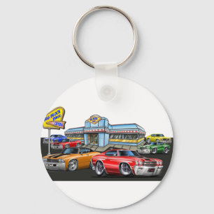 1970 Chevelle Diner Key Ring