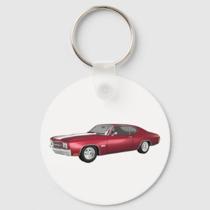 1970 Chevelle SS: Candy Apple Finish: Key Ring