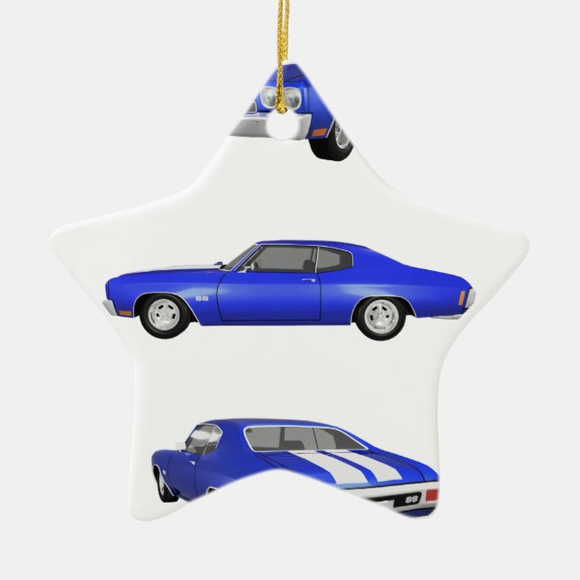 1970 Chevelle SS: Ceramic Tree Decoration (Front)