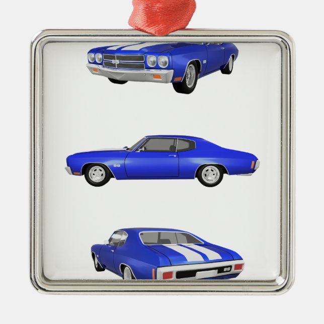 1970 Chevelle SS: Metal Tree Decoration (Front)