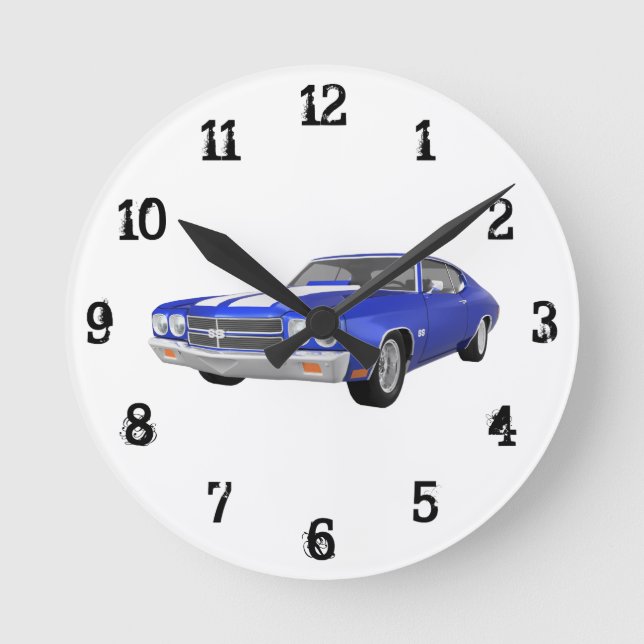 1970 Chevelle SS: Wall Clock (Front)