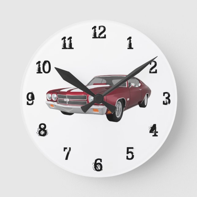 1970 Chevelle SS: Wall Clock (Front)
