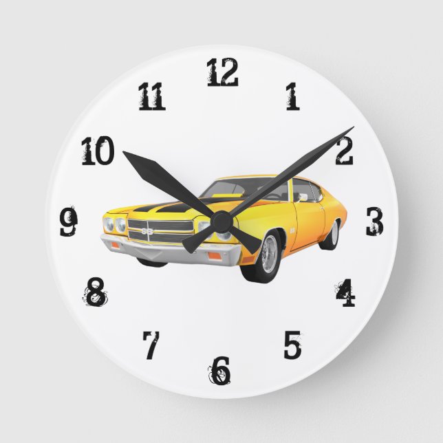 1970 Chevelle SS: Wall Clock (Front)