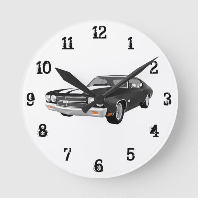 1970 Chevelle SS: Wall Clock (Front)