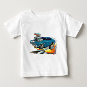 1970 Chevelle Teal Car Baby T-Shirt