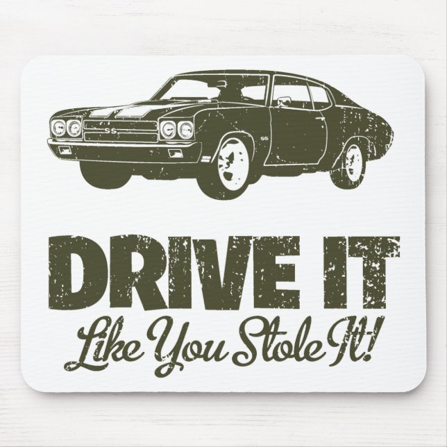 1970 Chevrolet Chevelle SS 454 Mouse Mat (Front)