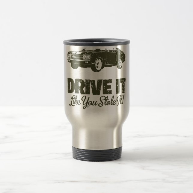 1970 Chevrolet Chevelle SS 454 Travel Mug (Center)