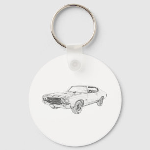 1970 chevy chevelle key ring