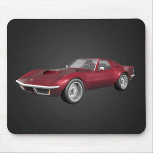 1970 Corvette: Candy Apple Finish: Mousepad