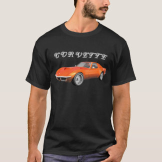 1970 Corvette Sports Car: Orange Finish: T-Shirt