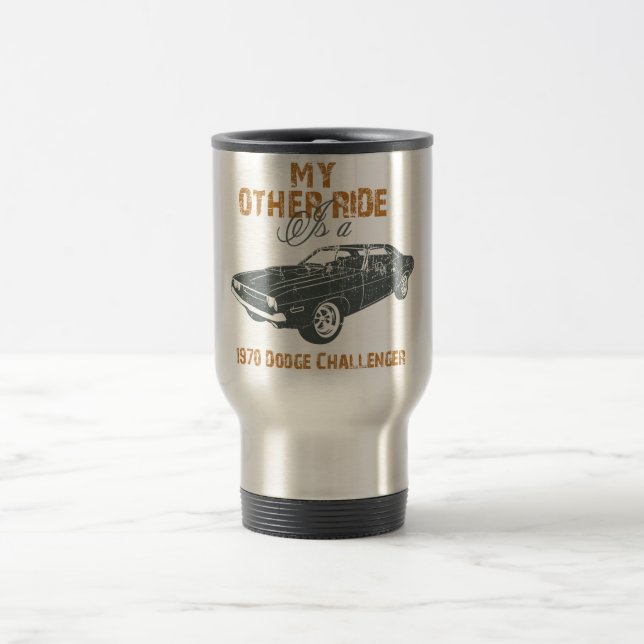 1970 Dodge Challenger Travel Mug (Center)